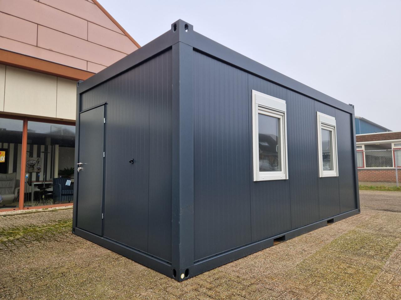 Nieuwe 6x3m kantoorunit / bouwkeet / schaftkeet / woonunit