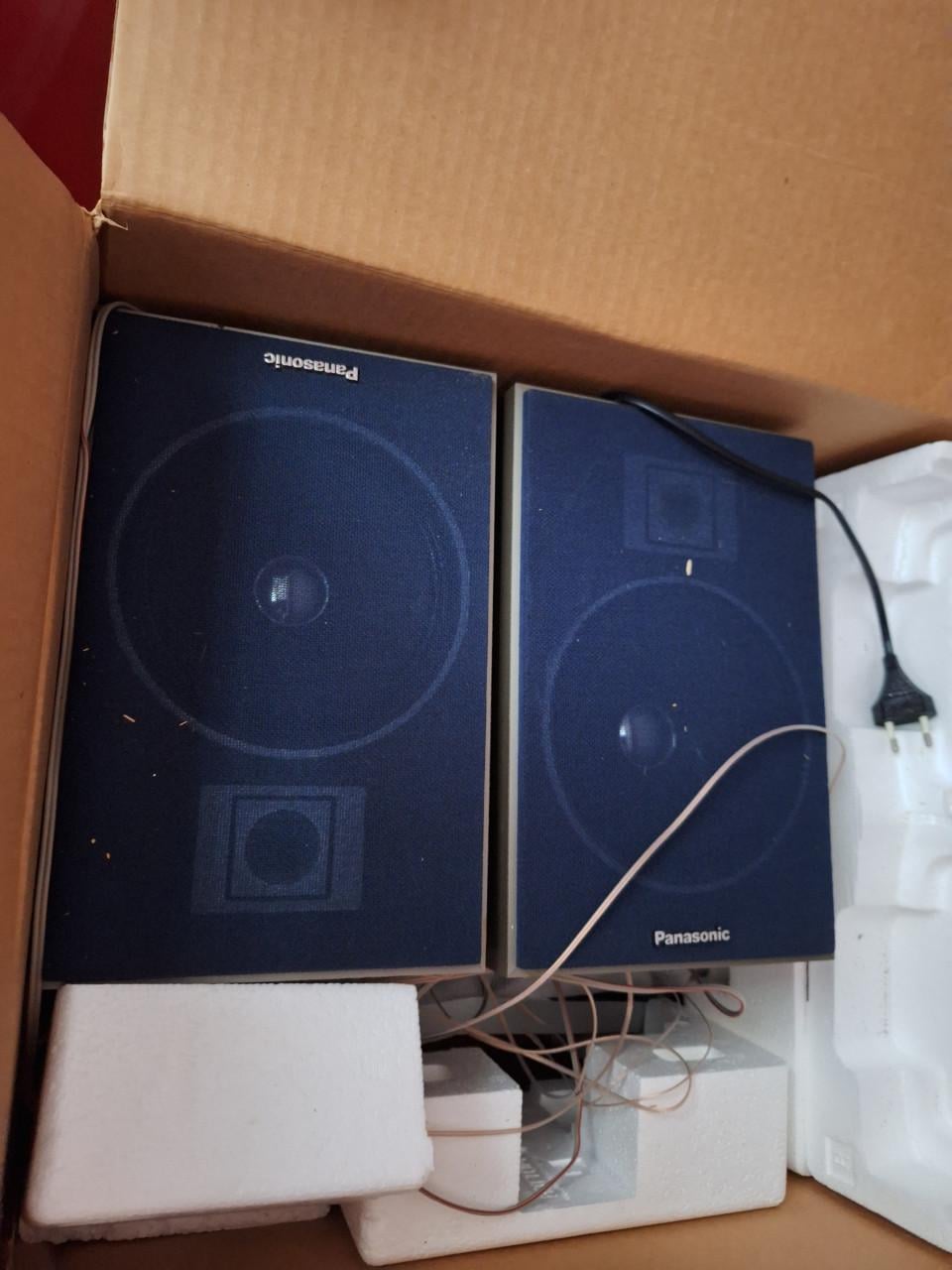 2 geluidsboxen Panasonic
