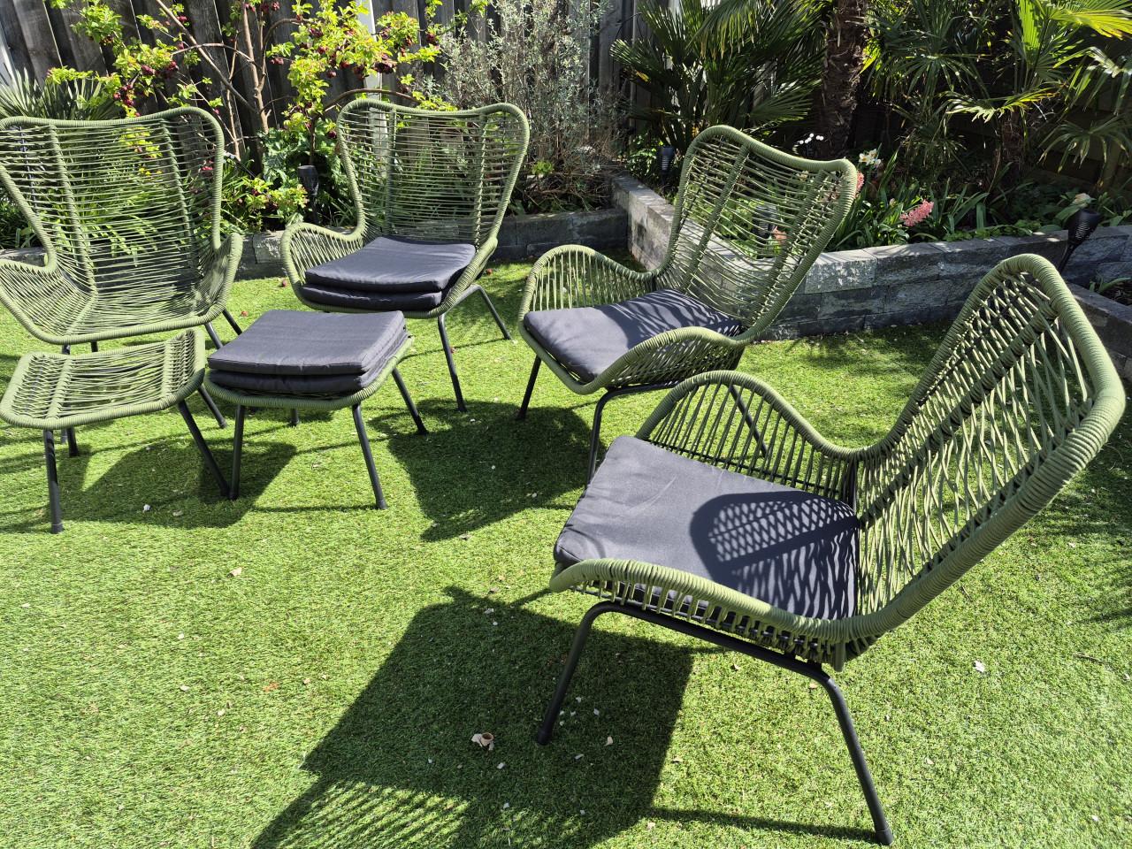 Tuinstoelen set