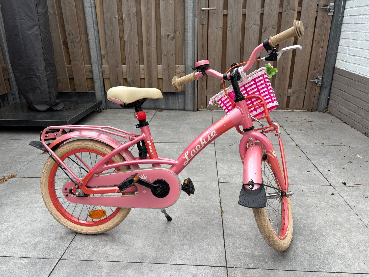 Meidenfiets 16 inch loekie prinses