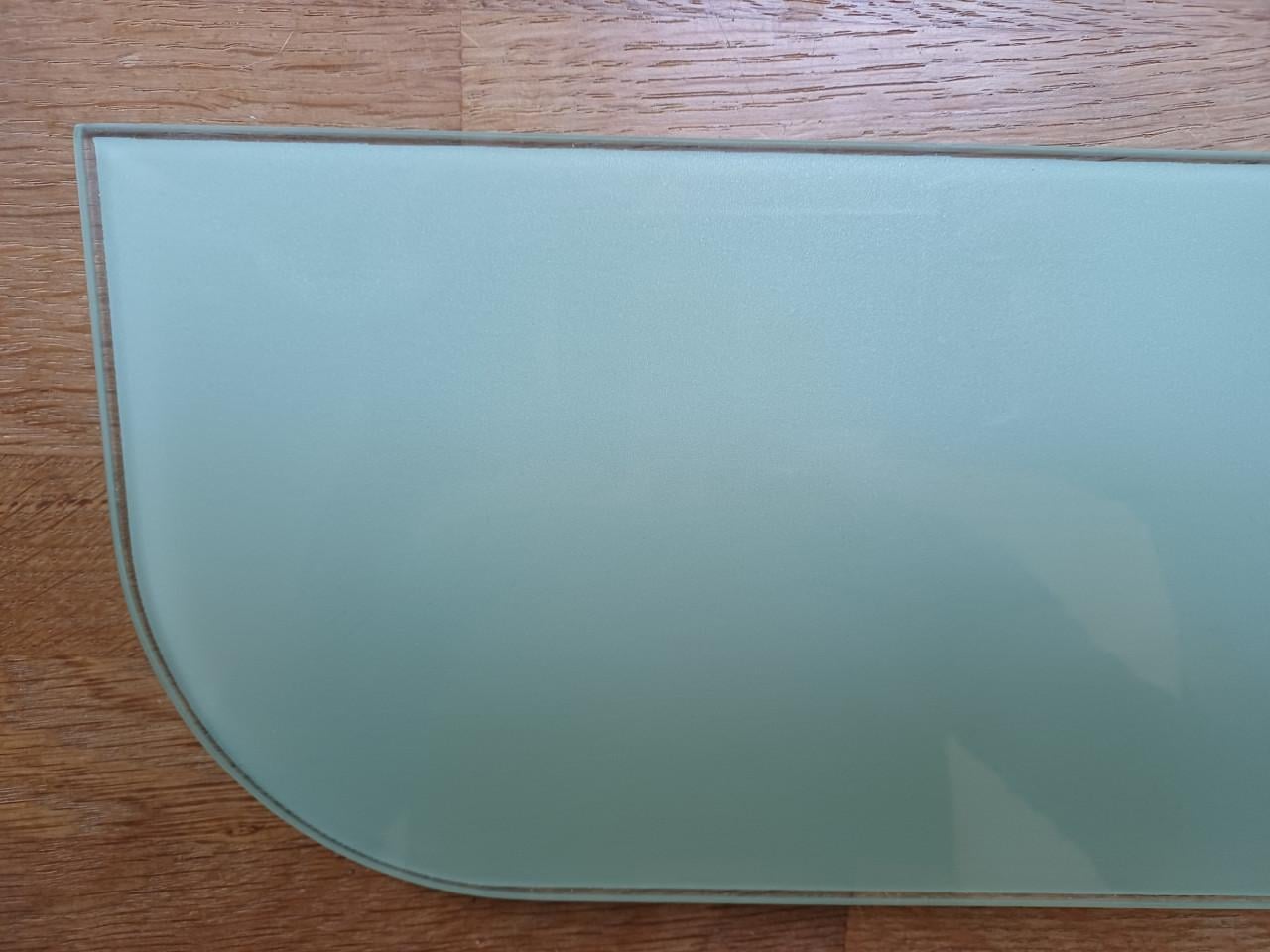 Glazen PLANCHET met bevestigingsclips, merk Duraline