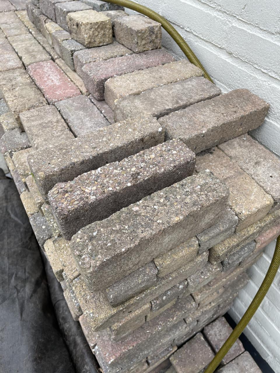 Beton klinkertjes  6,3m2