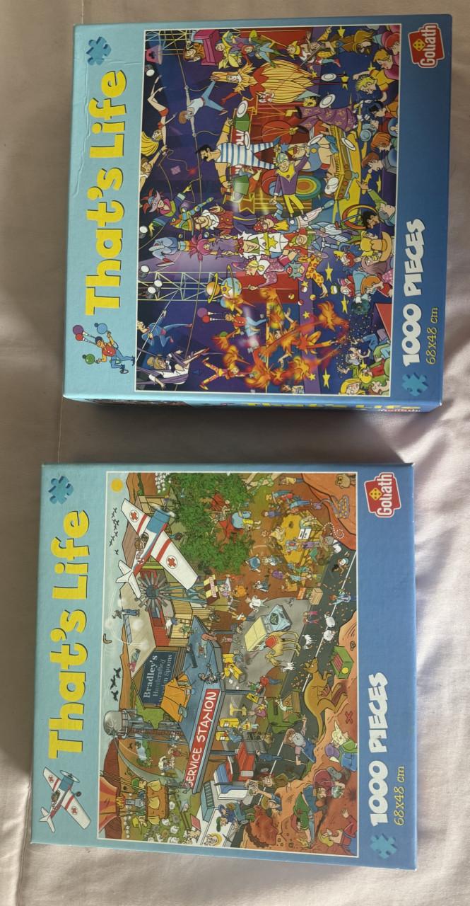Leg puzzels; v Haasteren en Disney en overig