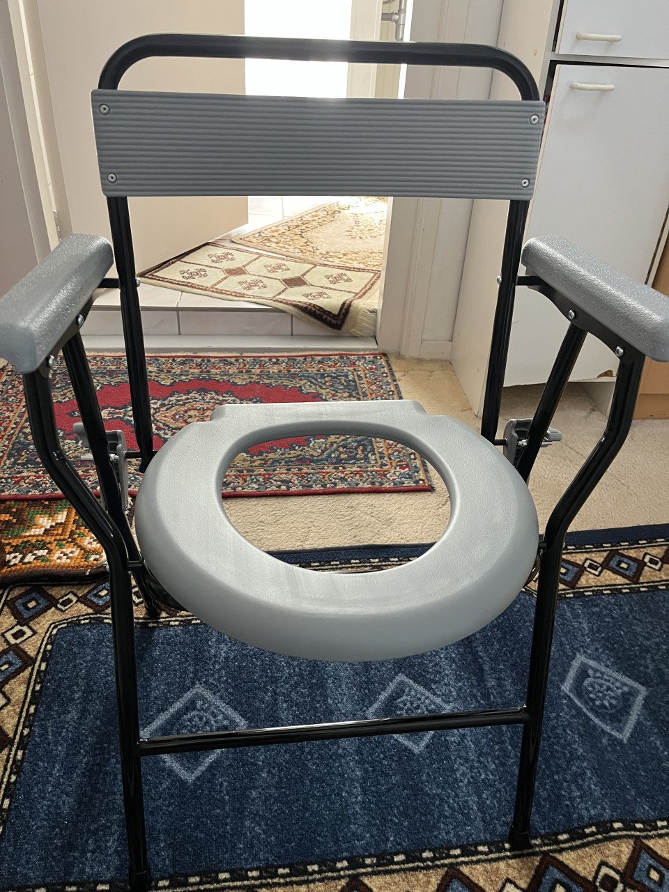 Opvouwbare toiletstoel
