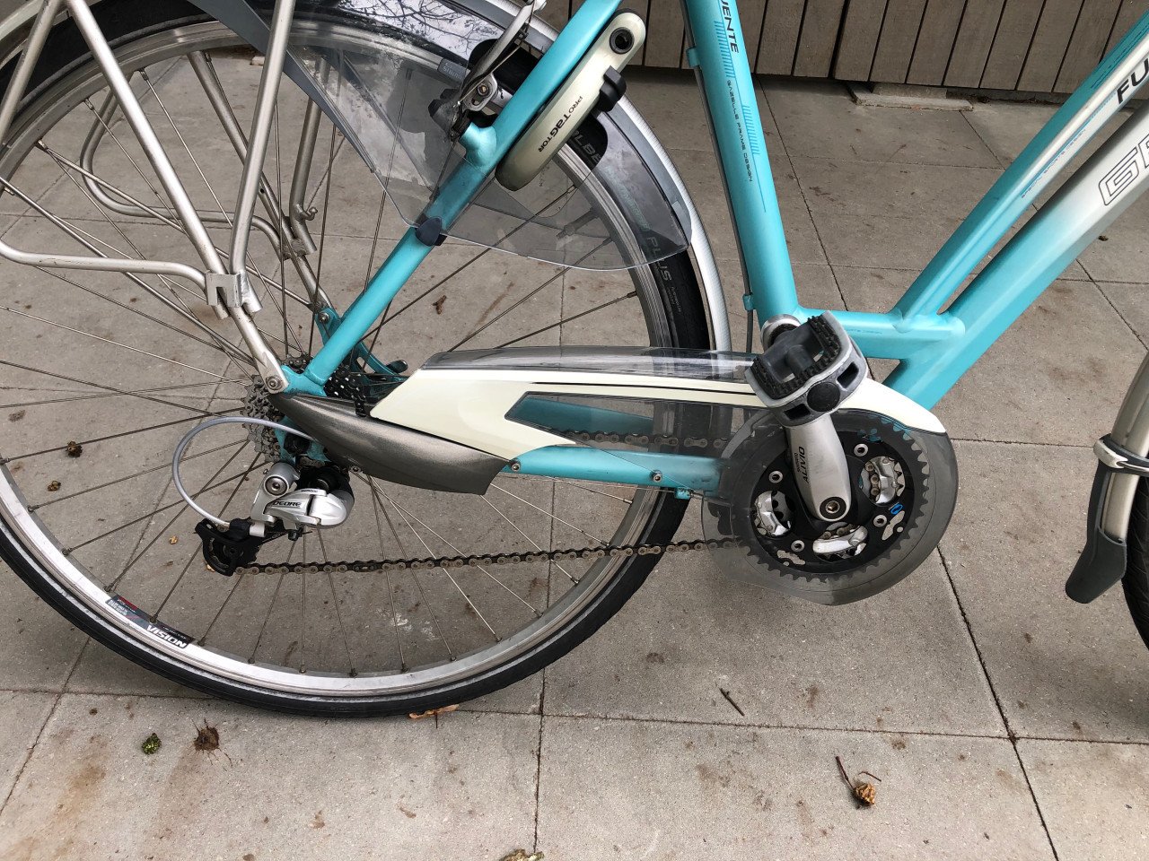 Damesfiets.