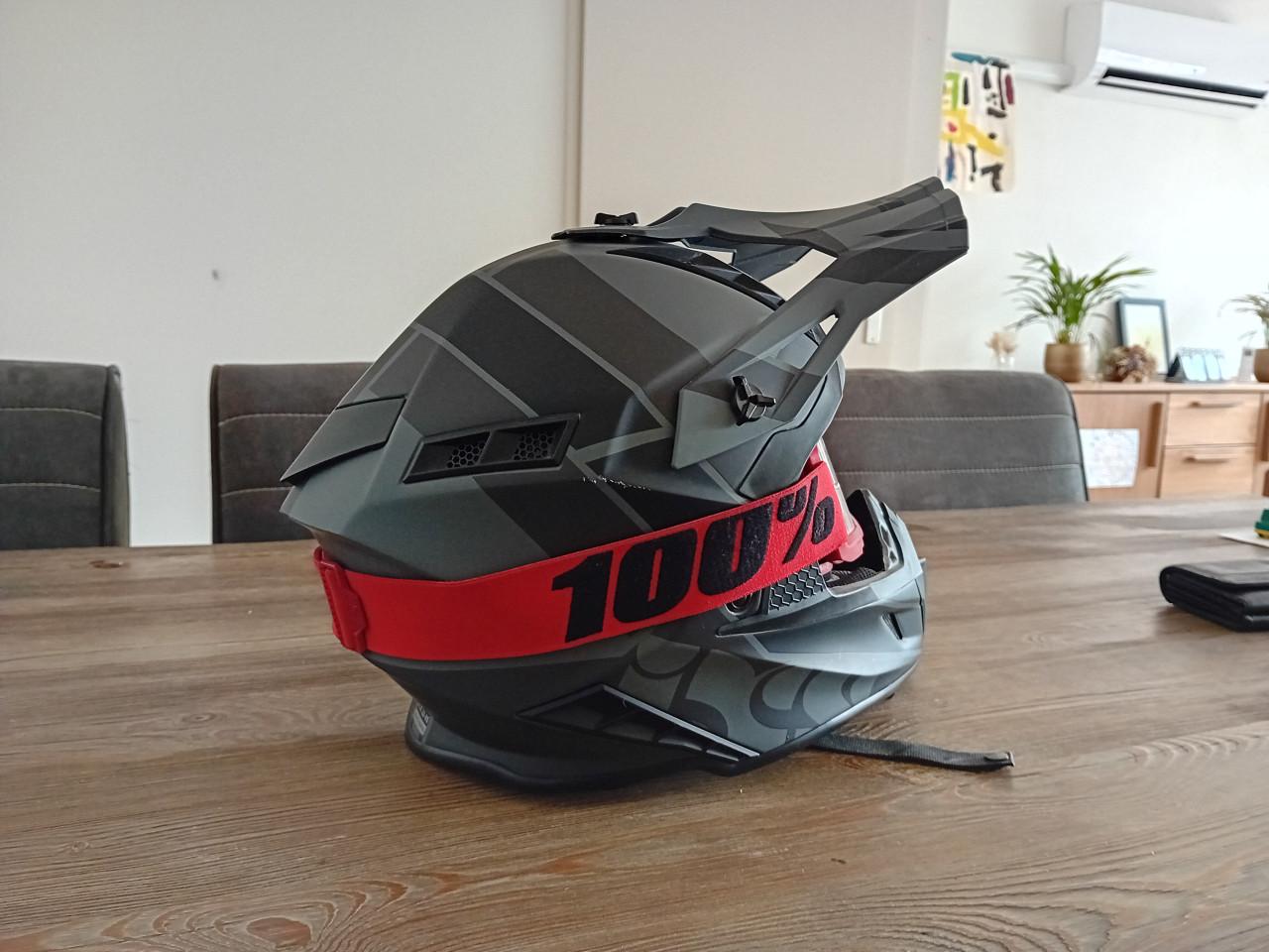 Ixs Crosshelm met 100% bril