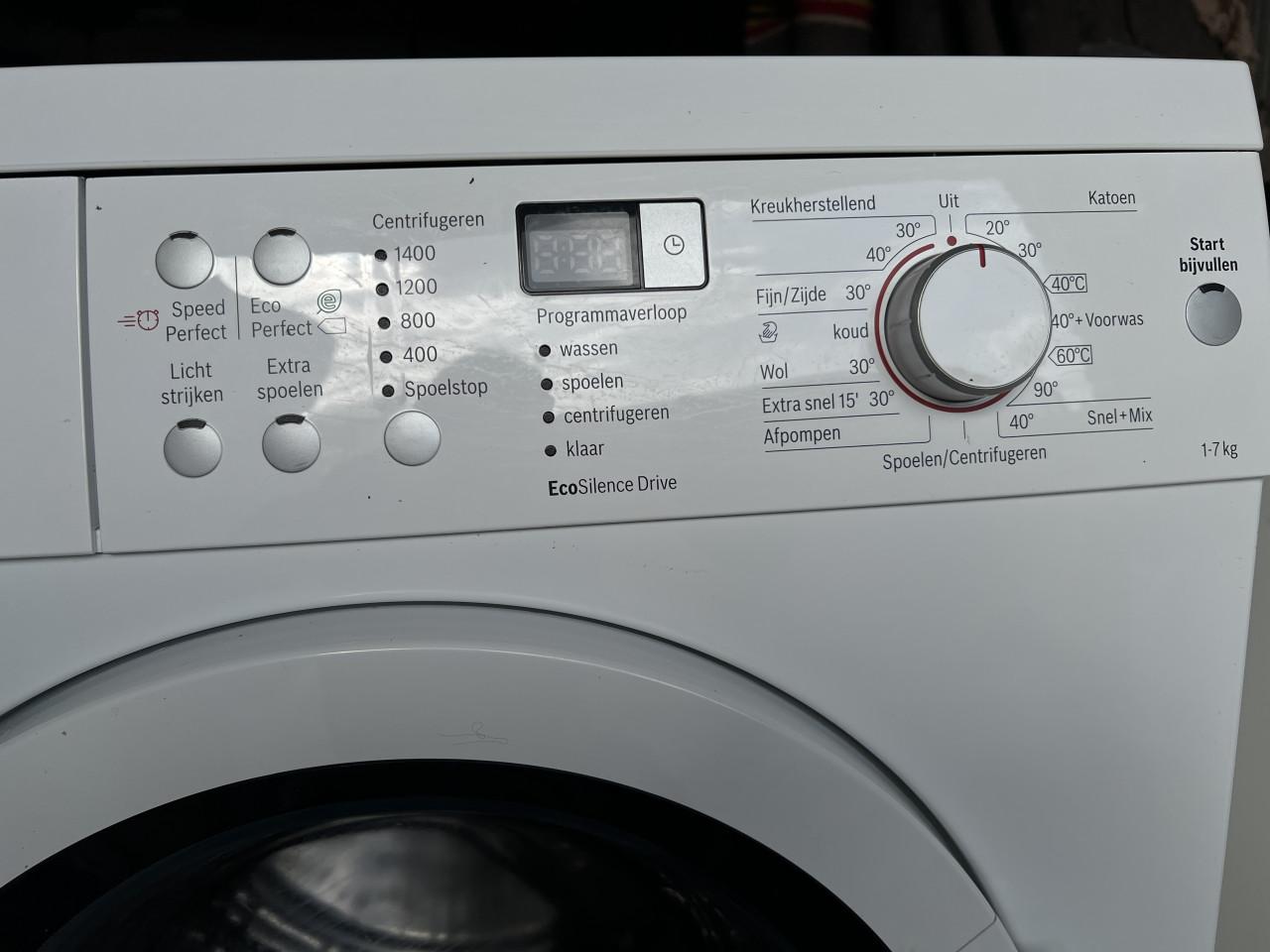 Bosch Serie 6  Vario-perfect Wasmachine 7 kg. 1400 toren