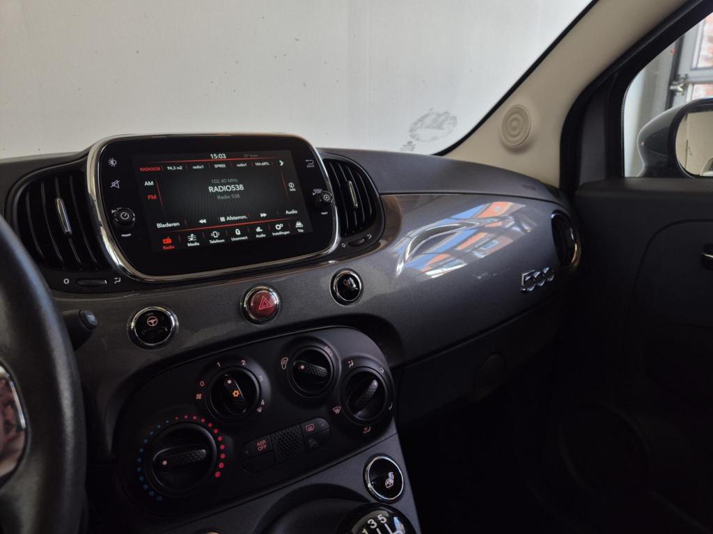 Fiat 500 1.2 lounge / cruisecontrol