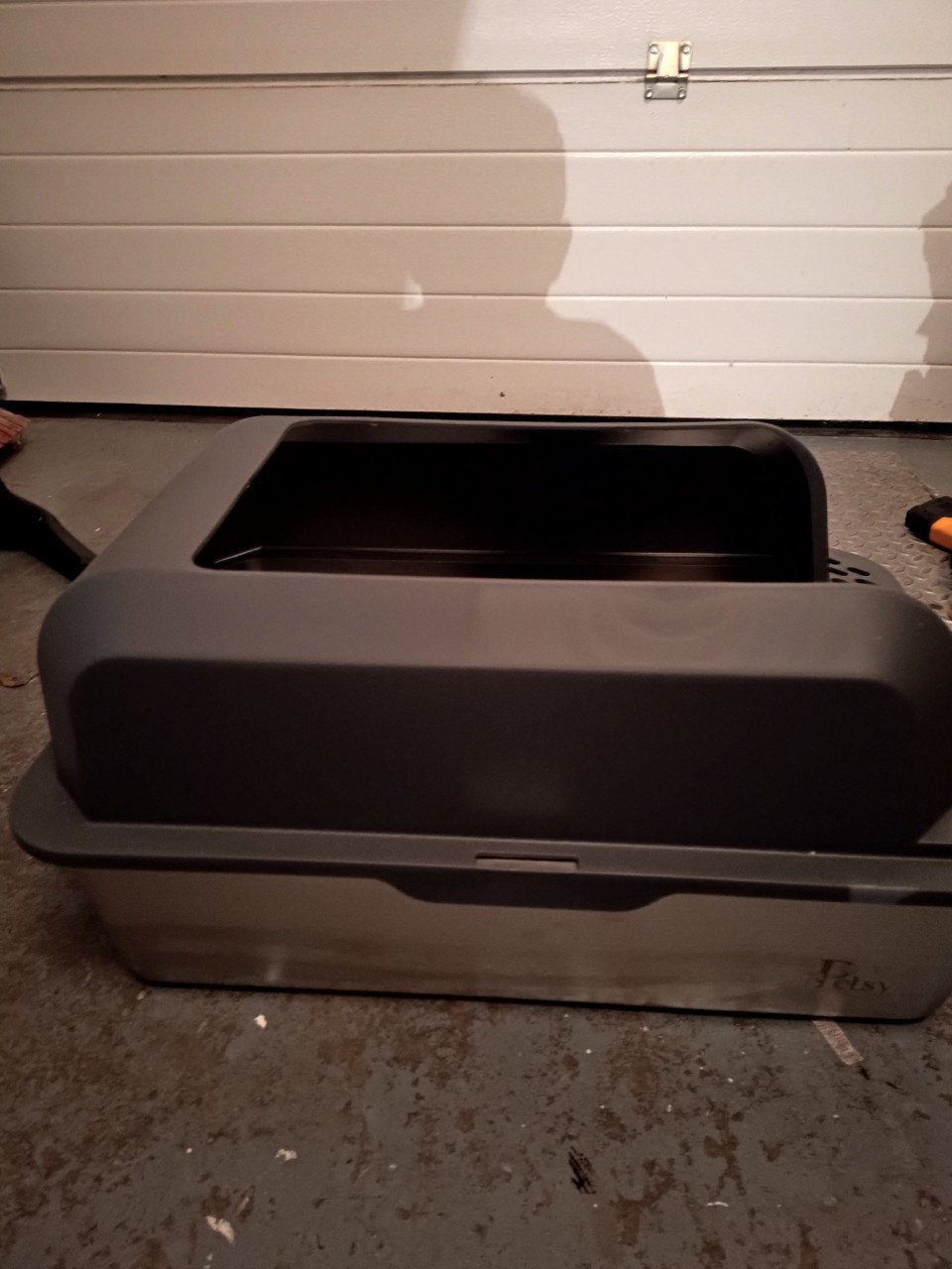 Rvs kattenbak als nieuw