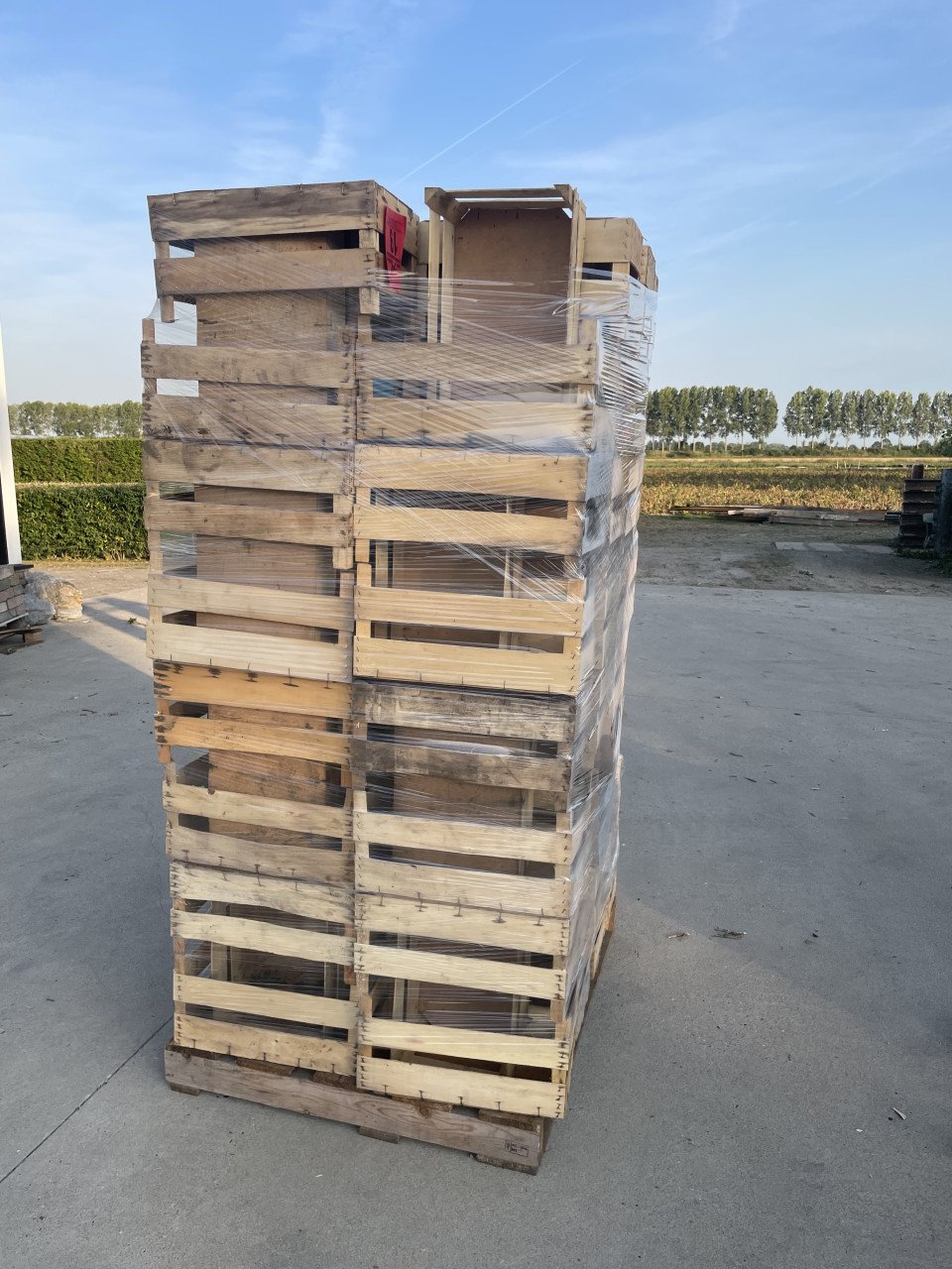 Gratis houten kratten