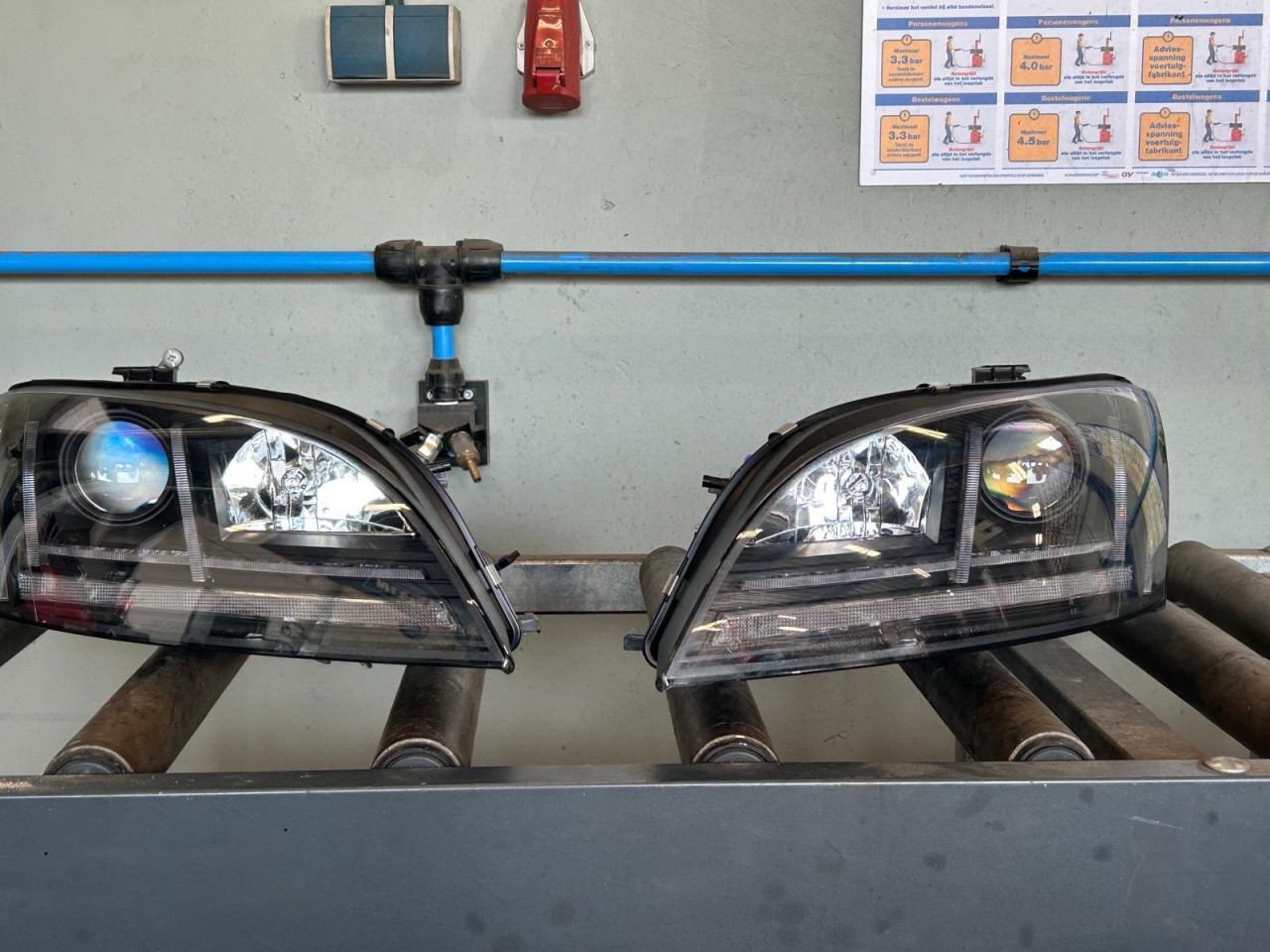 Koplampen voor een Audi TT