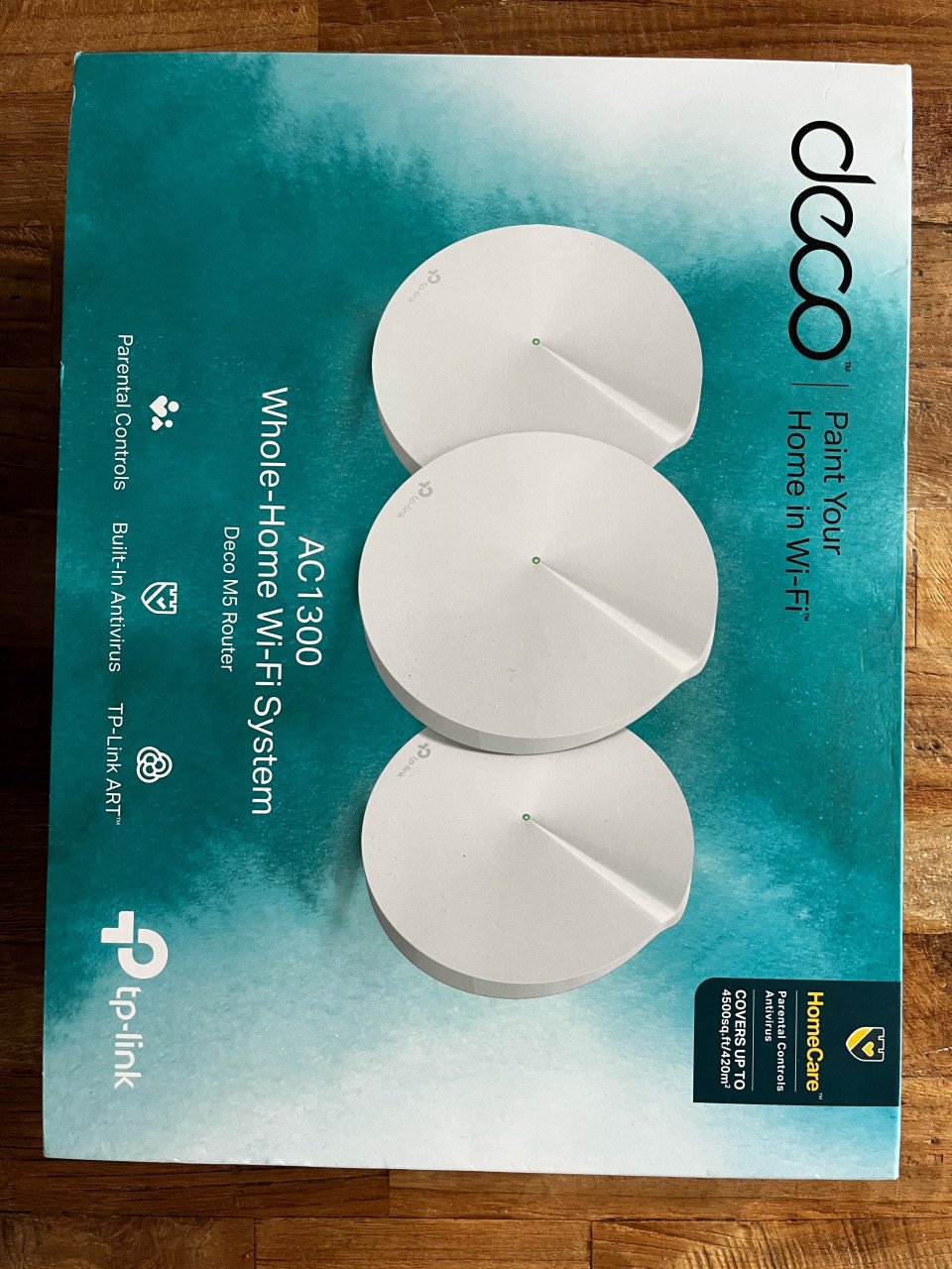 TP-link deco M5 mesh router (3 pack)