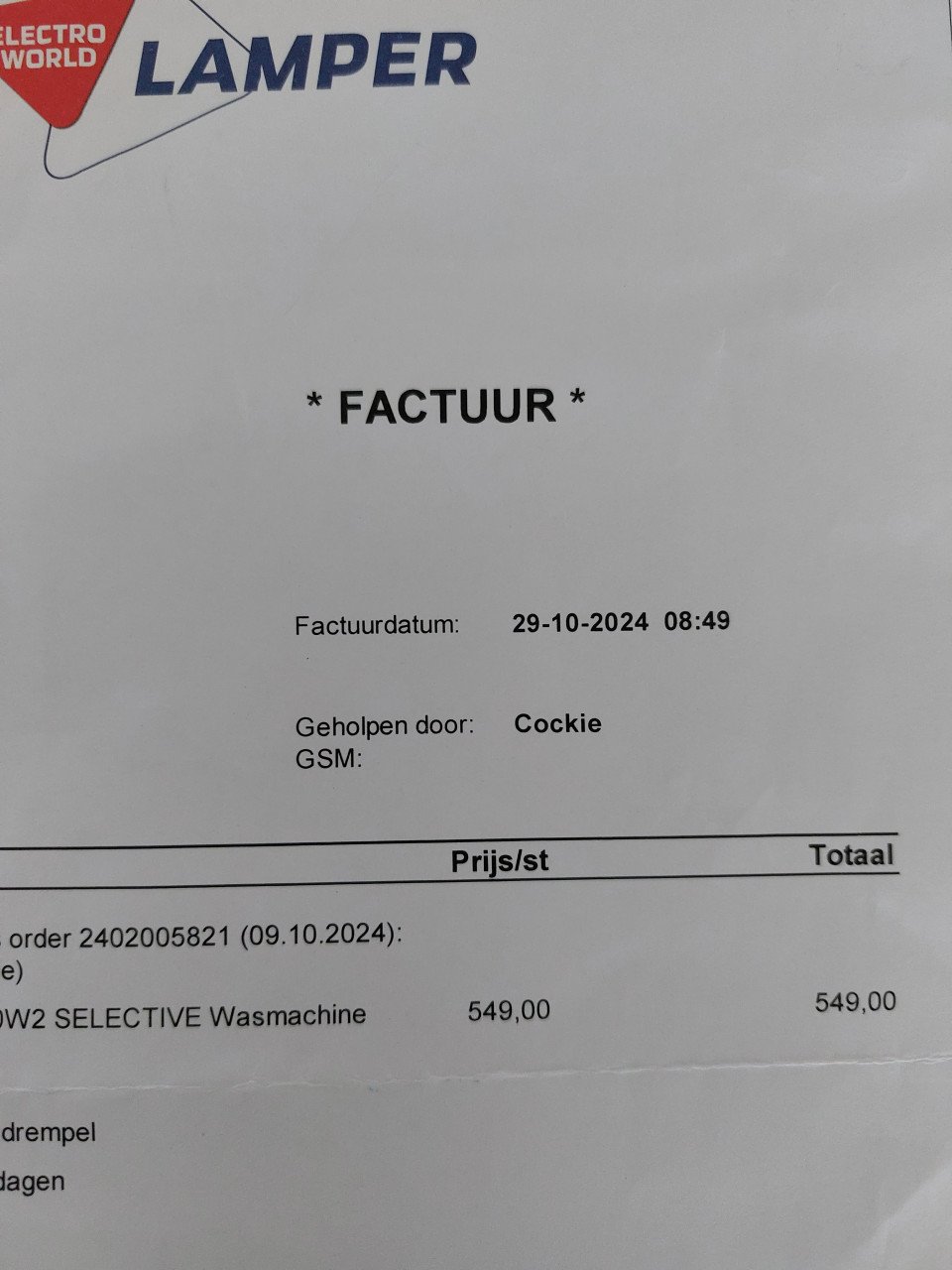 Wasmachine