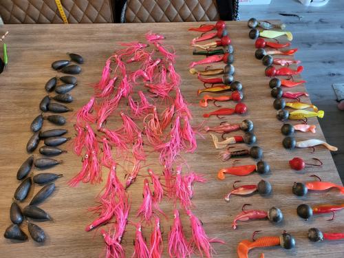 Lood  jigkoppen inktvisjes