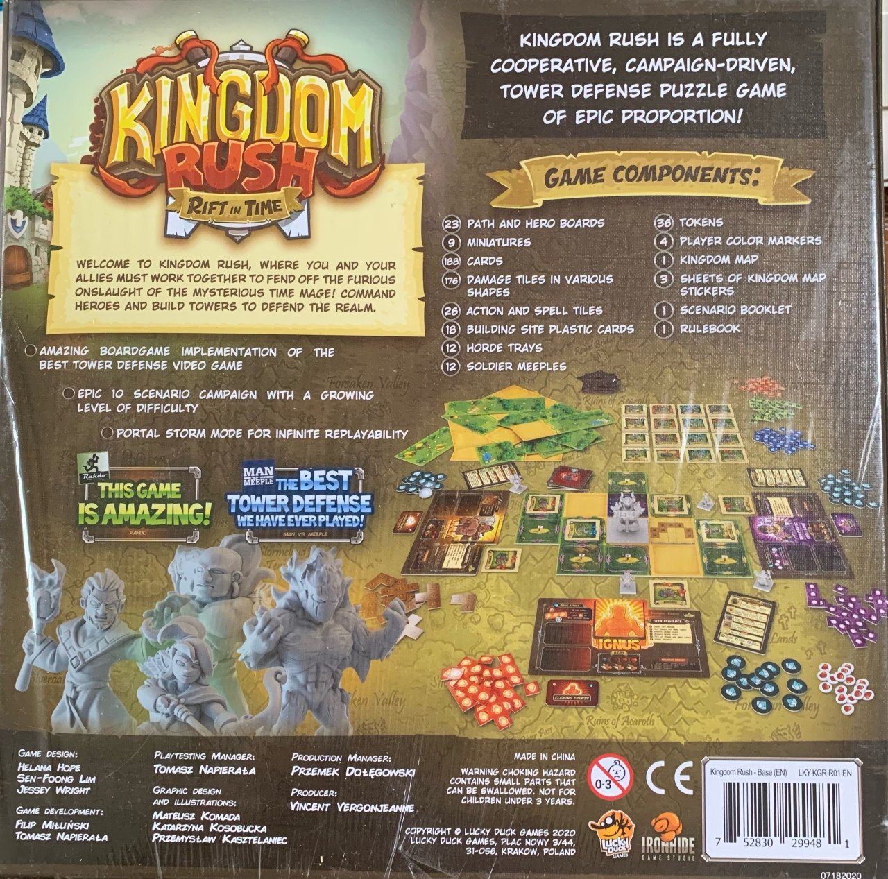 Nieuw Kingdom Rush Rift in Time +Spider Goddess +2x upgrades