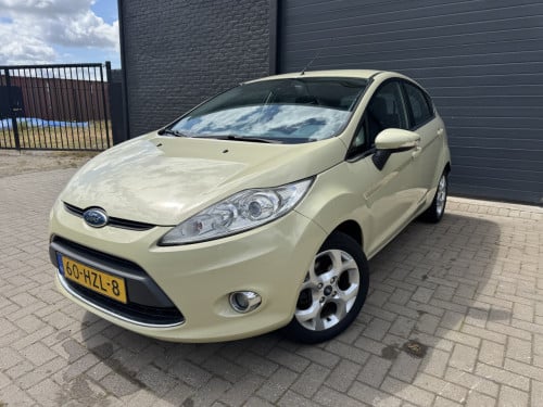 Ford Fiesta 1.25 44KW Titanium 5DRS 2009 Wit Airco Apk Nap