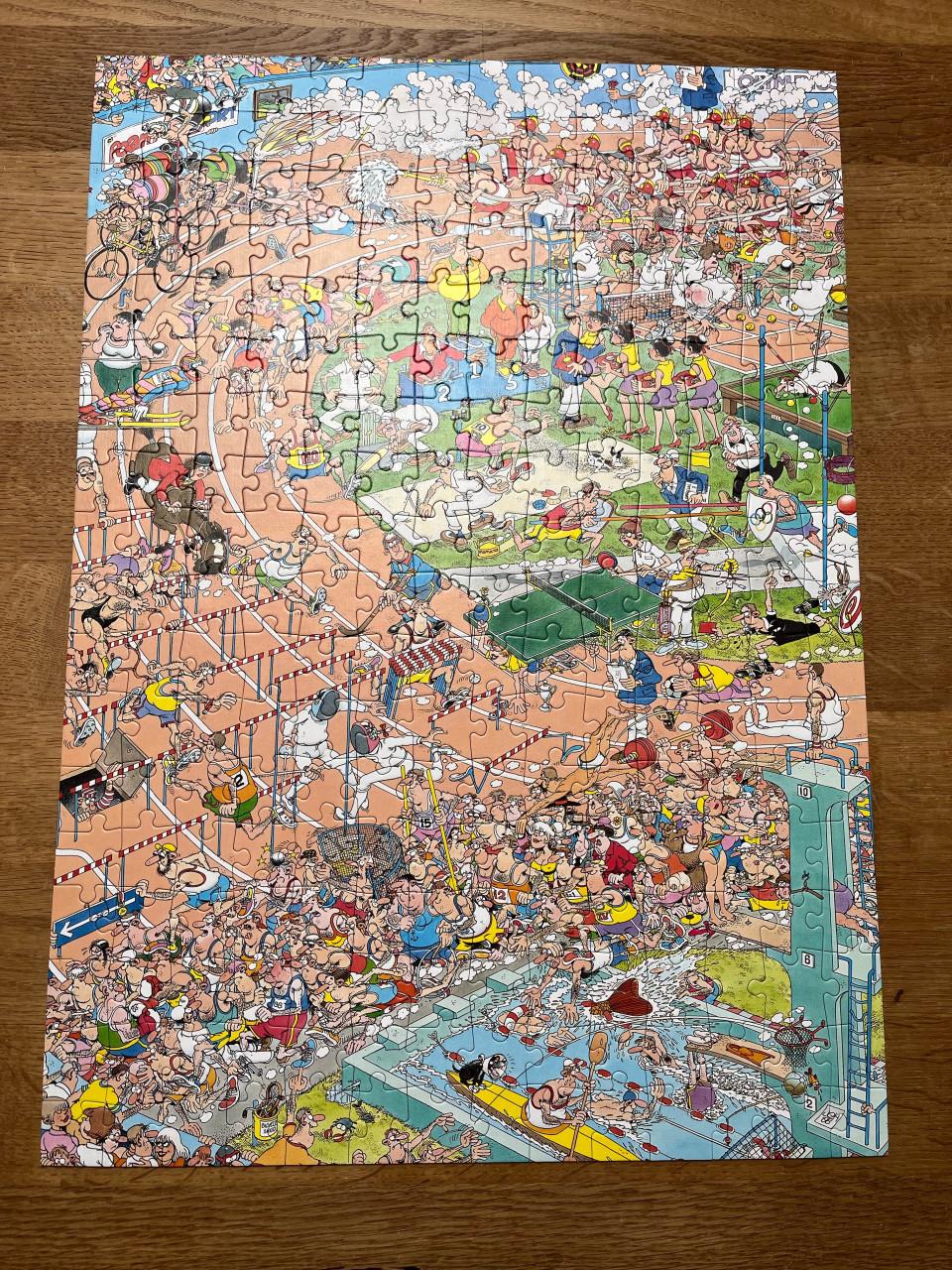 Puzzel 252 XXL stukjes jan van Haasteren