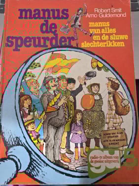 Boek:  Manus de speurder nr 5 1977 48 blz.