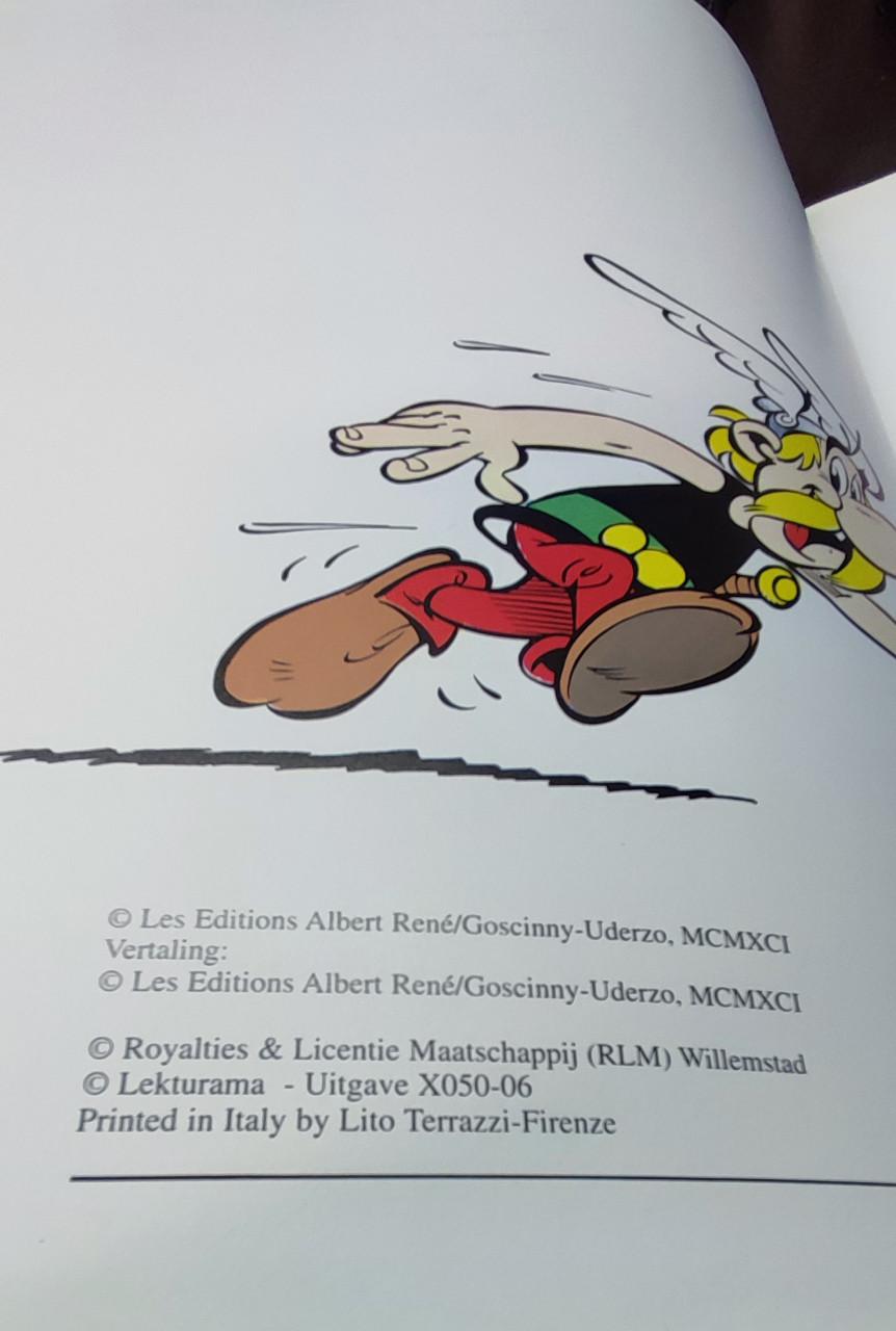 Stripboek Asterix Collectie , De roos en het zwaard