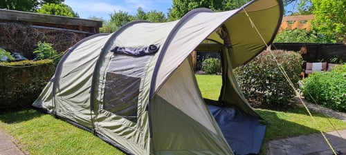 Katoenen tunneltent, 4 persoons
