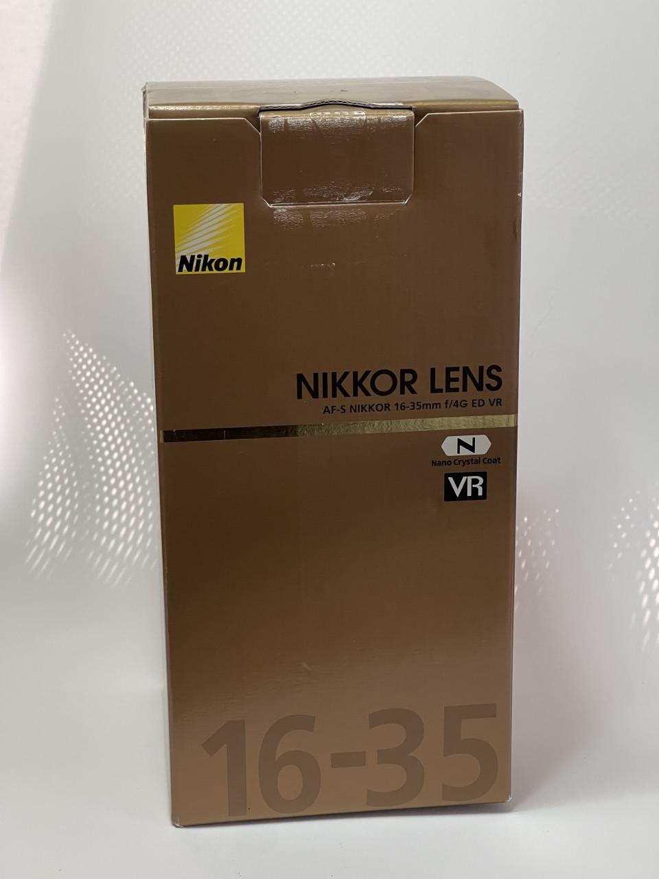 Nikon AF-S 16-35 f/4G ED VR