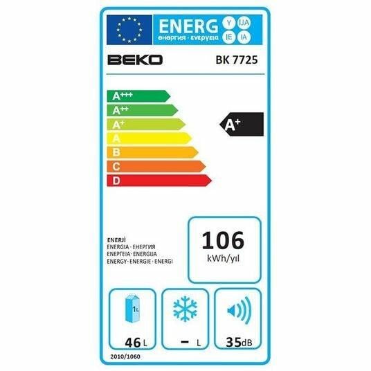 Beko BK7725 Koelkast Camping koelkast barkoelkast