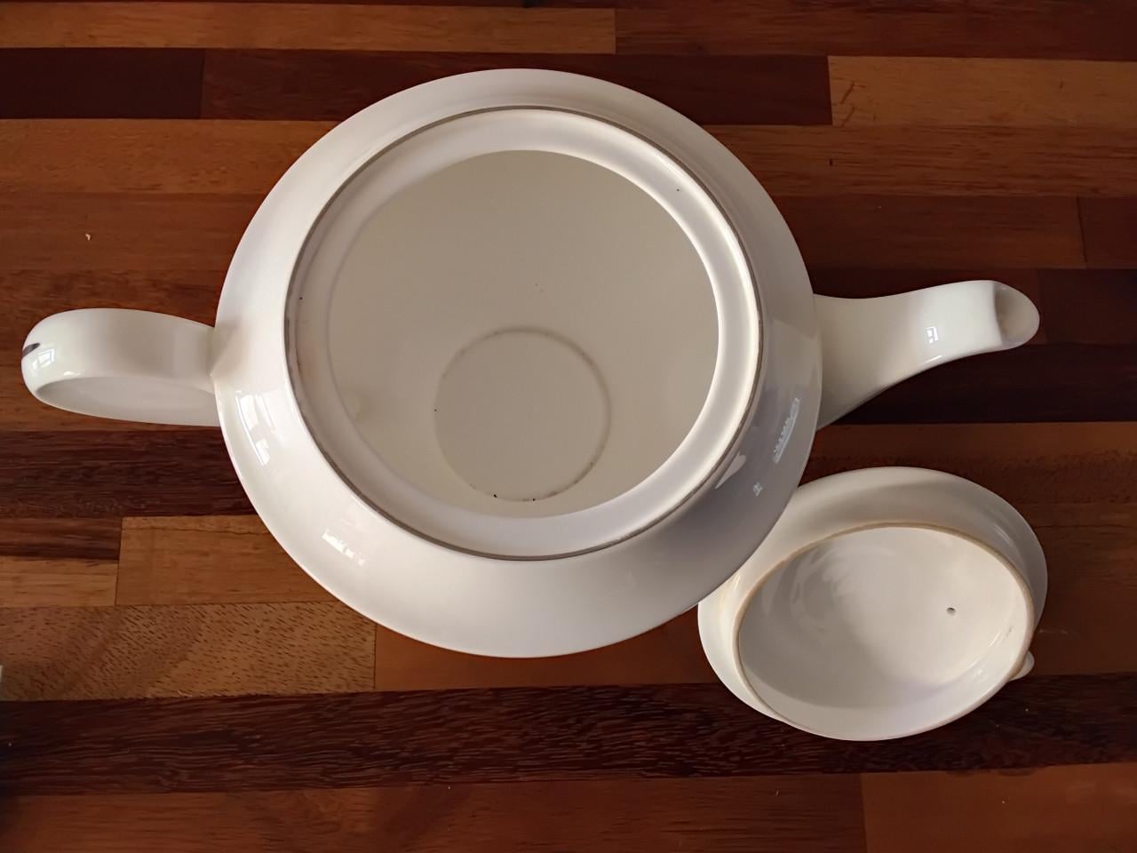 Wedgwood theepot signet platinum