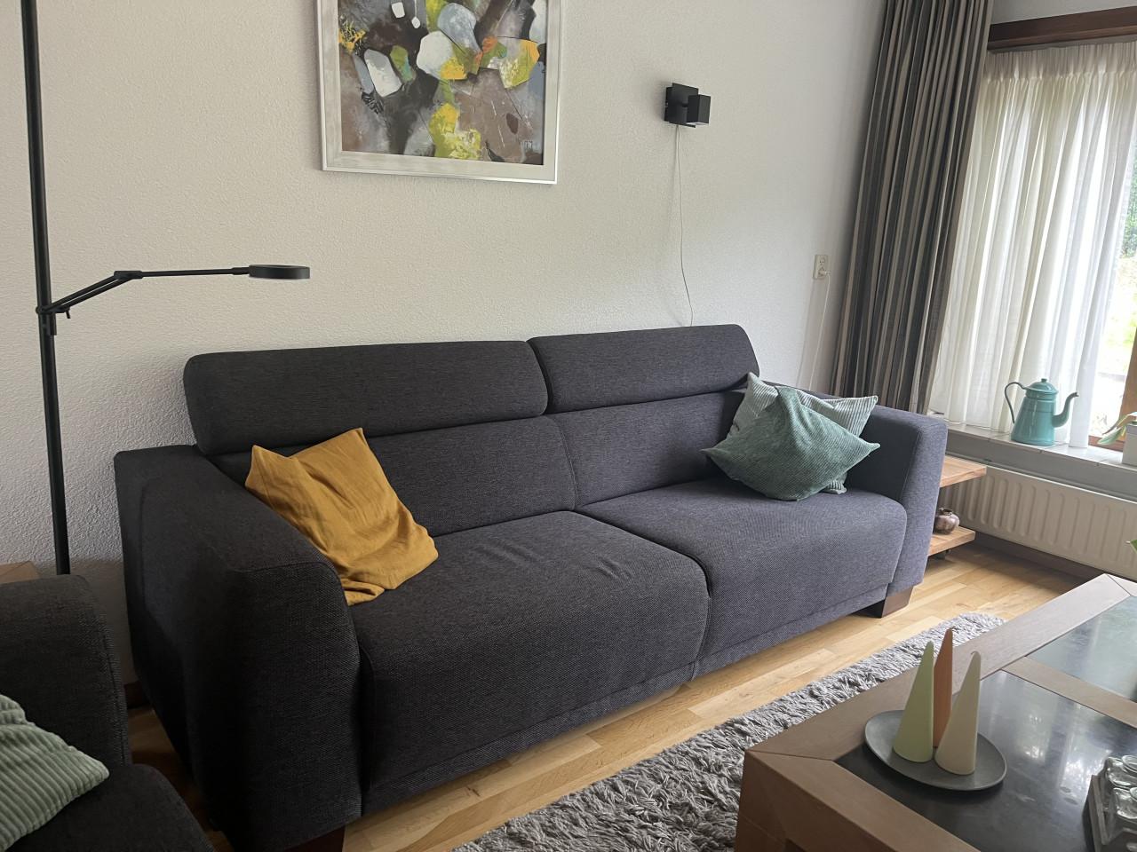 Montel designer bank 3 zits 240cm