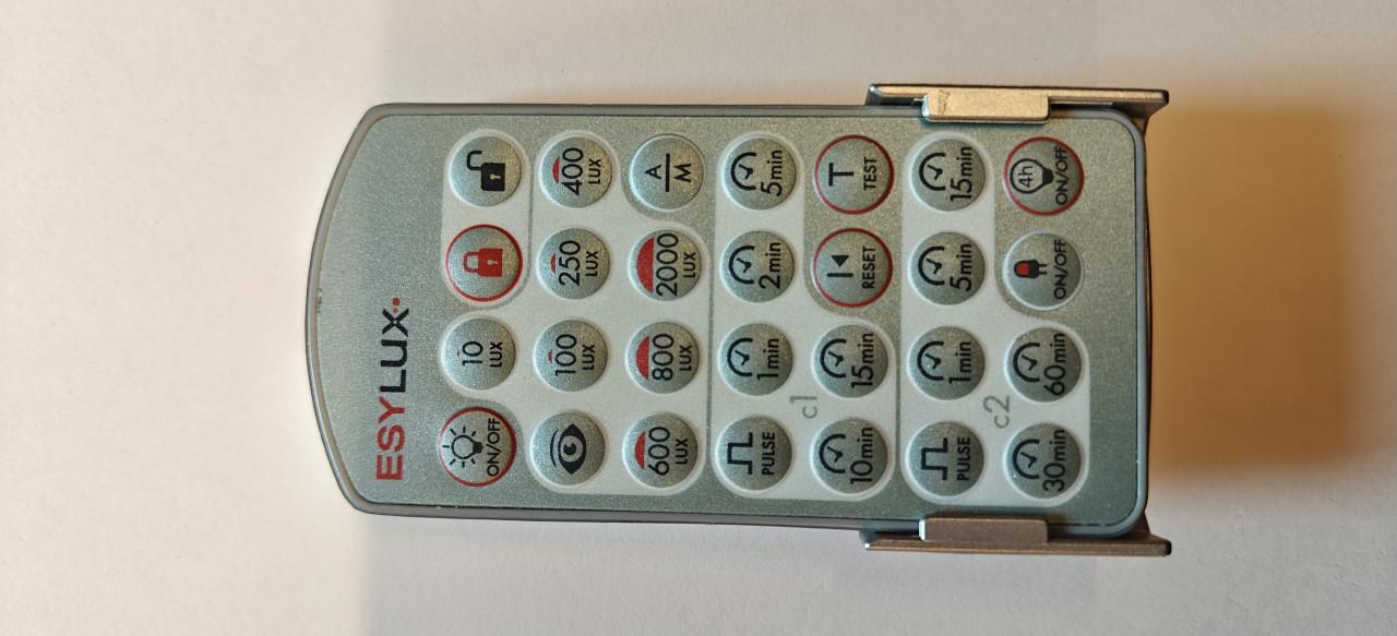 Te Koop ESYLUX EM10425509 Afstandsbediening voor bewegingsmelder