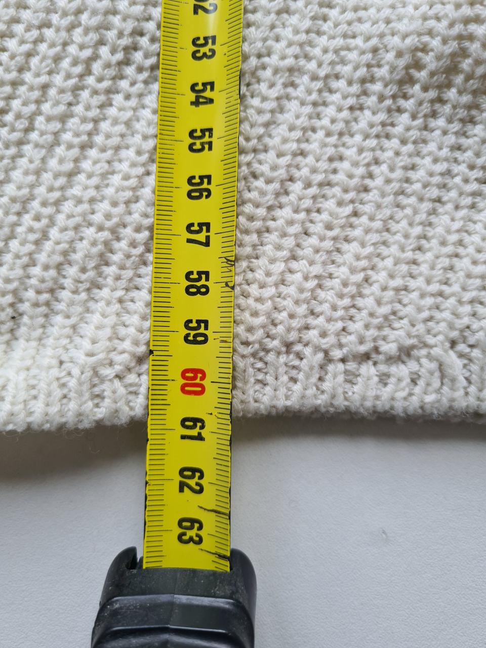 Ecru dun gebreide trui van Everme Maat M