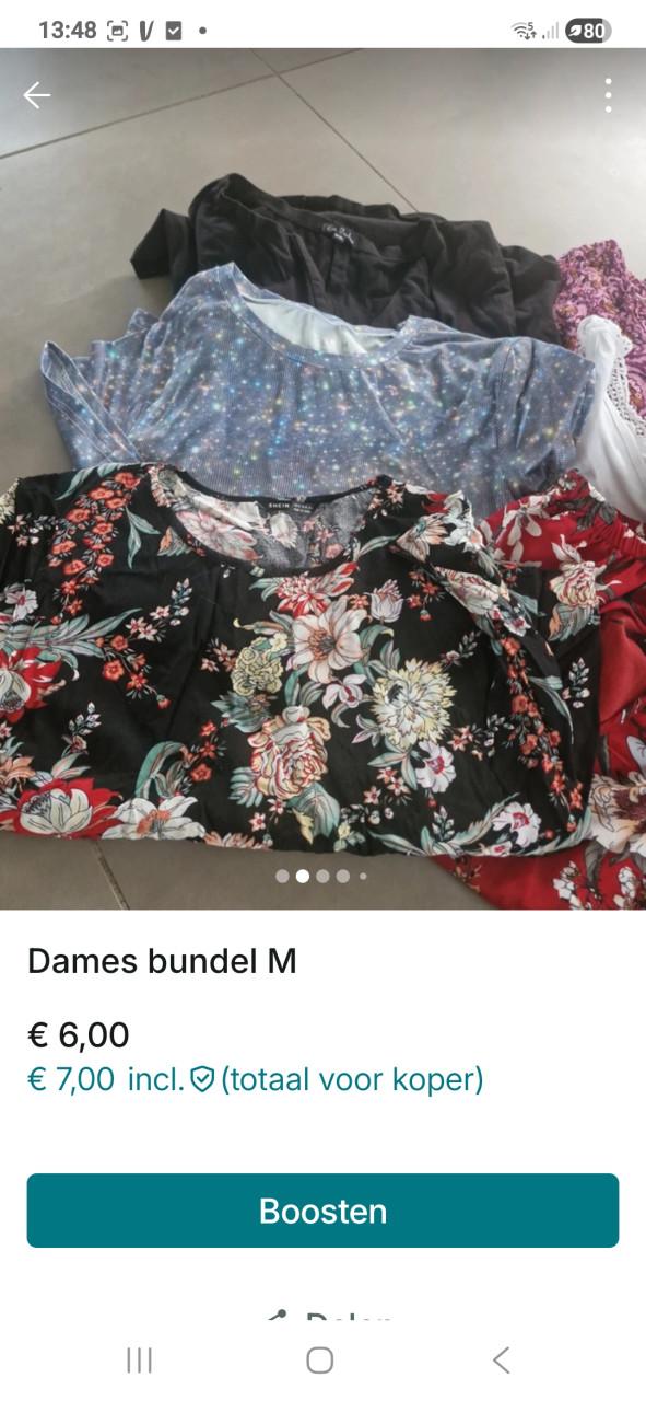 Dames kleding maat M