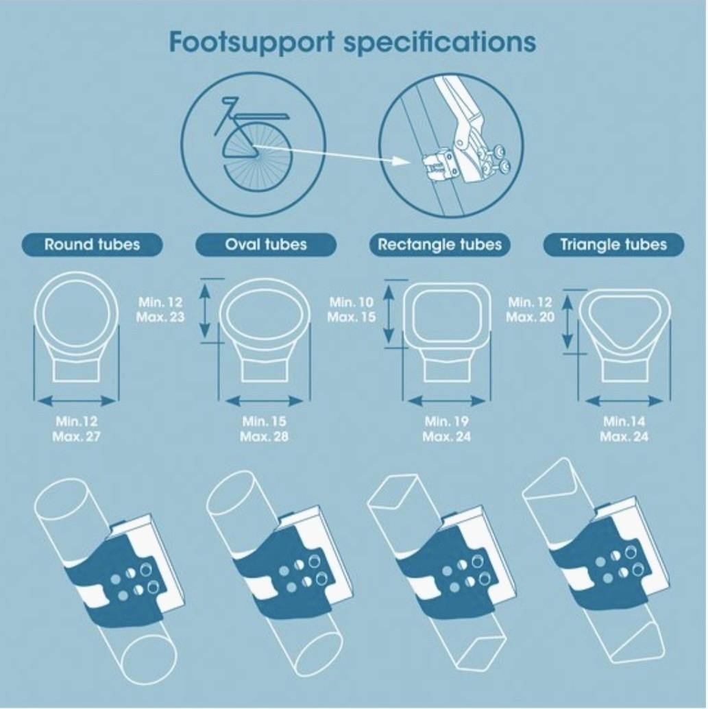 Fietszitje Qibbel (evt. 2 stuks)