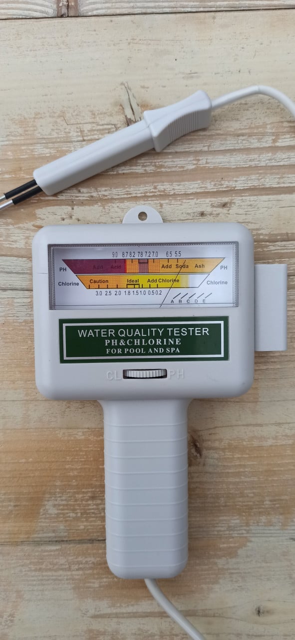 PH en Chloormeter voor zwembad, SPA, enz