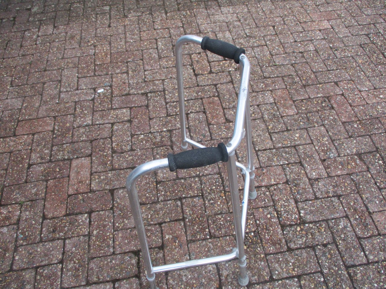 Zgan aluminium lichtgewicht looprek in hoogte instelbaar