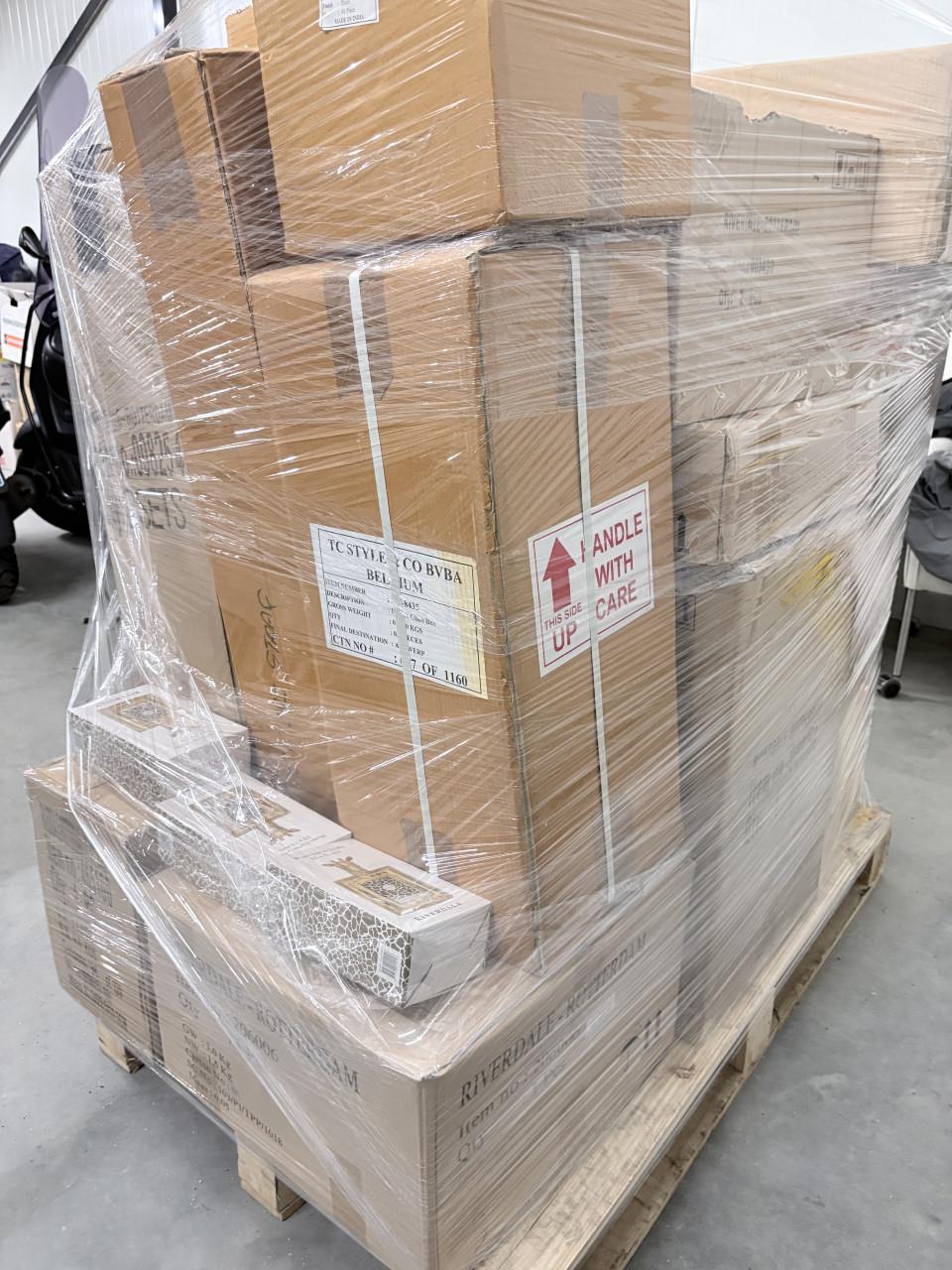 Partij Riverdale woonaccessoires op pallet