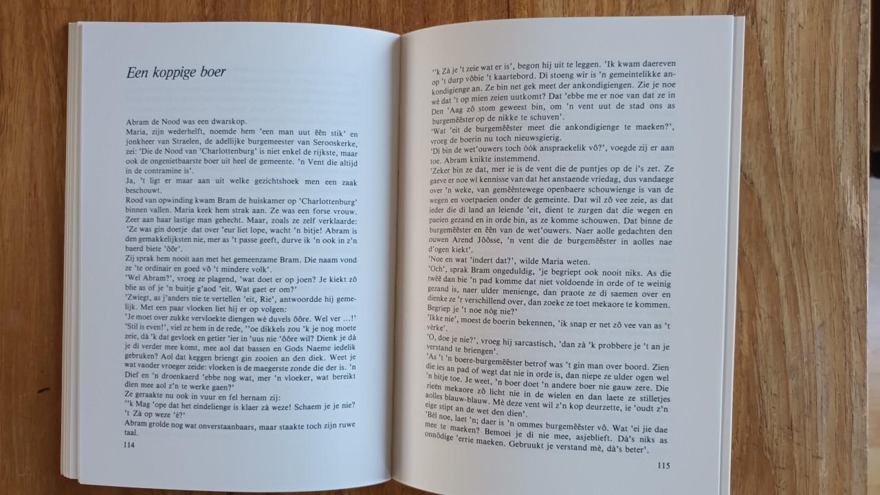 Zeeuws boek: 'k Gaen ik 'n stikje schrieve van Jan Vader