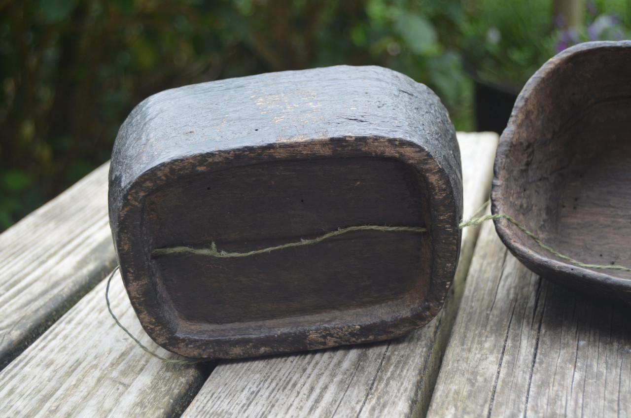 Houten tas Igorot volk Filipijnen ca. 1900