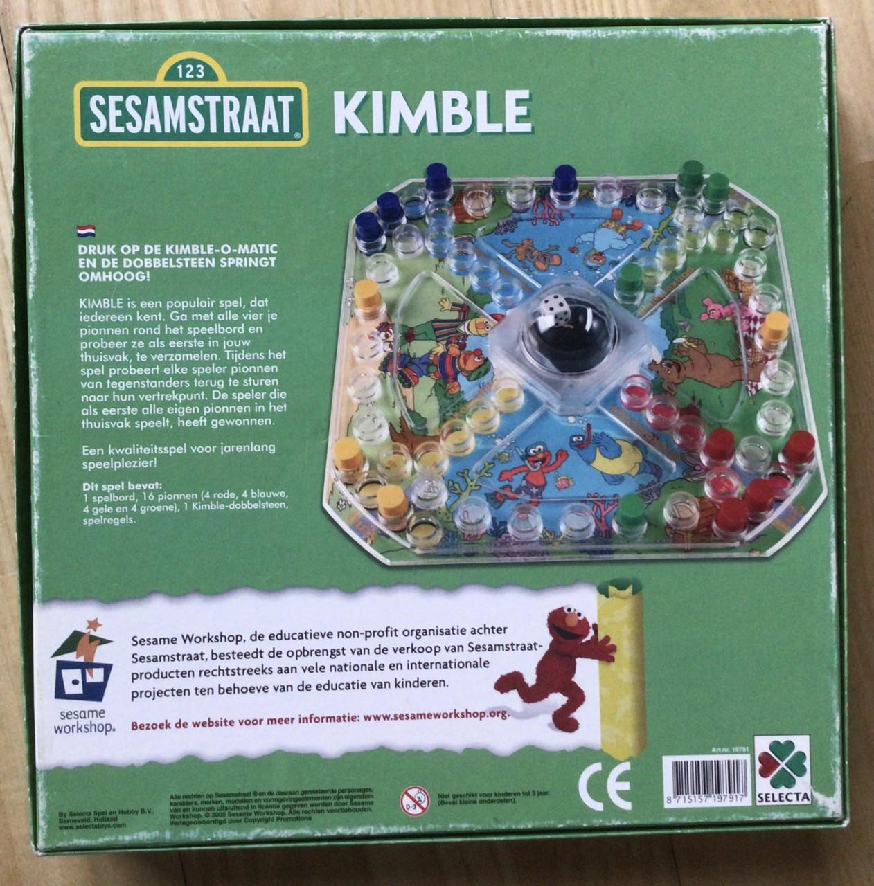 Spel Sesamstraat Kimble