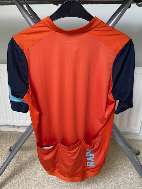 Rapha | Men's Pro Team Training Jersey Dark Orange Navy | L