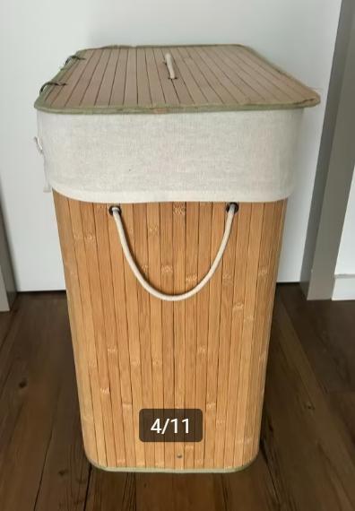 Wasmand met 2 vakken