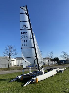 Nacra F17, compleet & zgan want maar 10x gebruikt