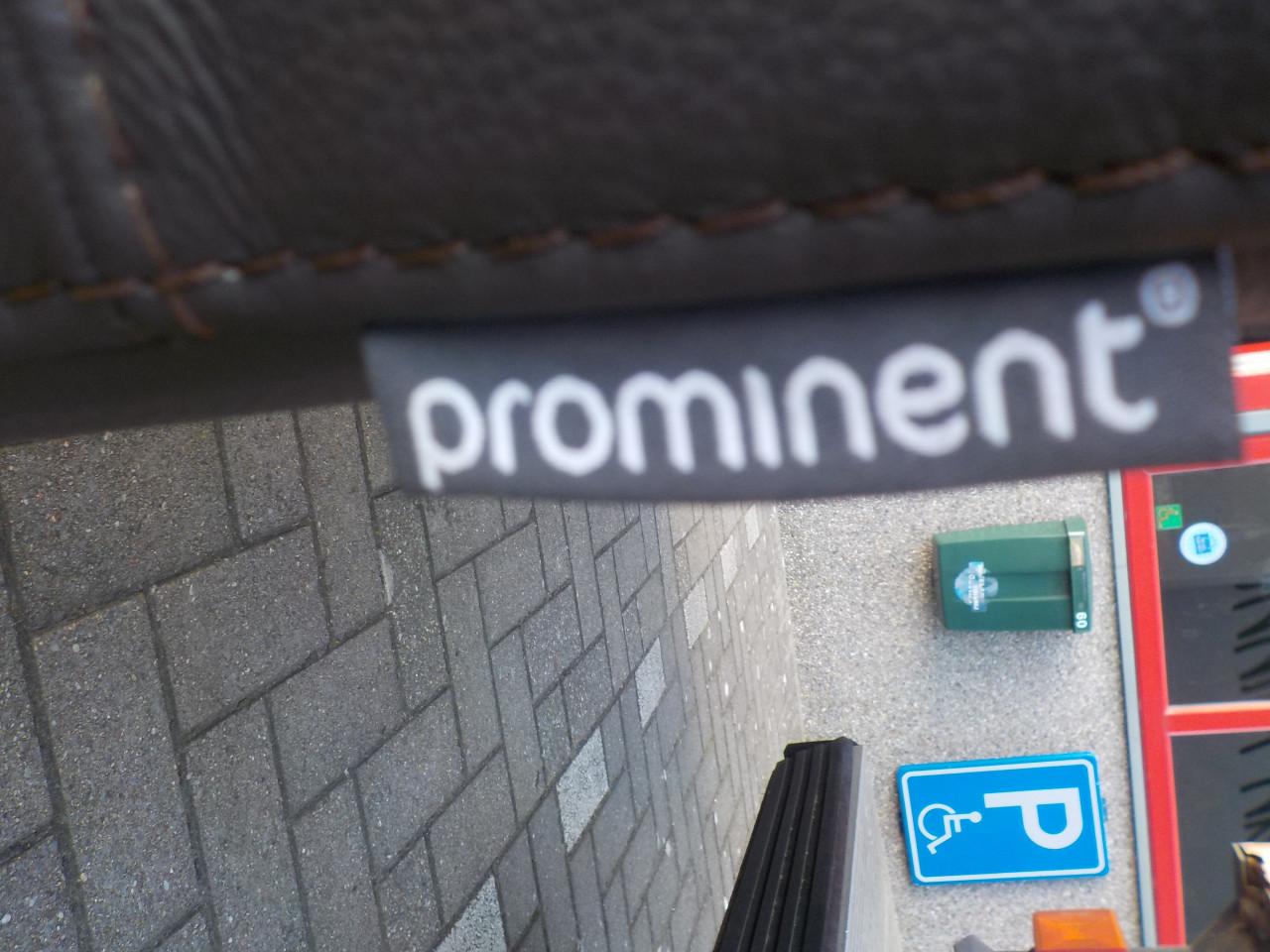 Zeer mooie kwaliteit leren PROMINENT bank in vrijwel nieuw staat