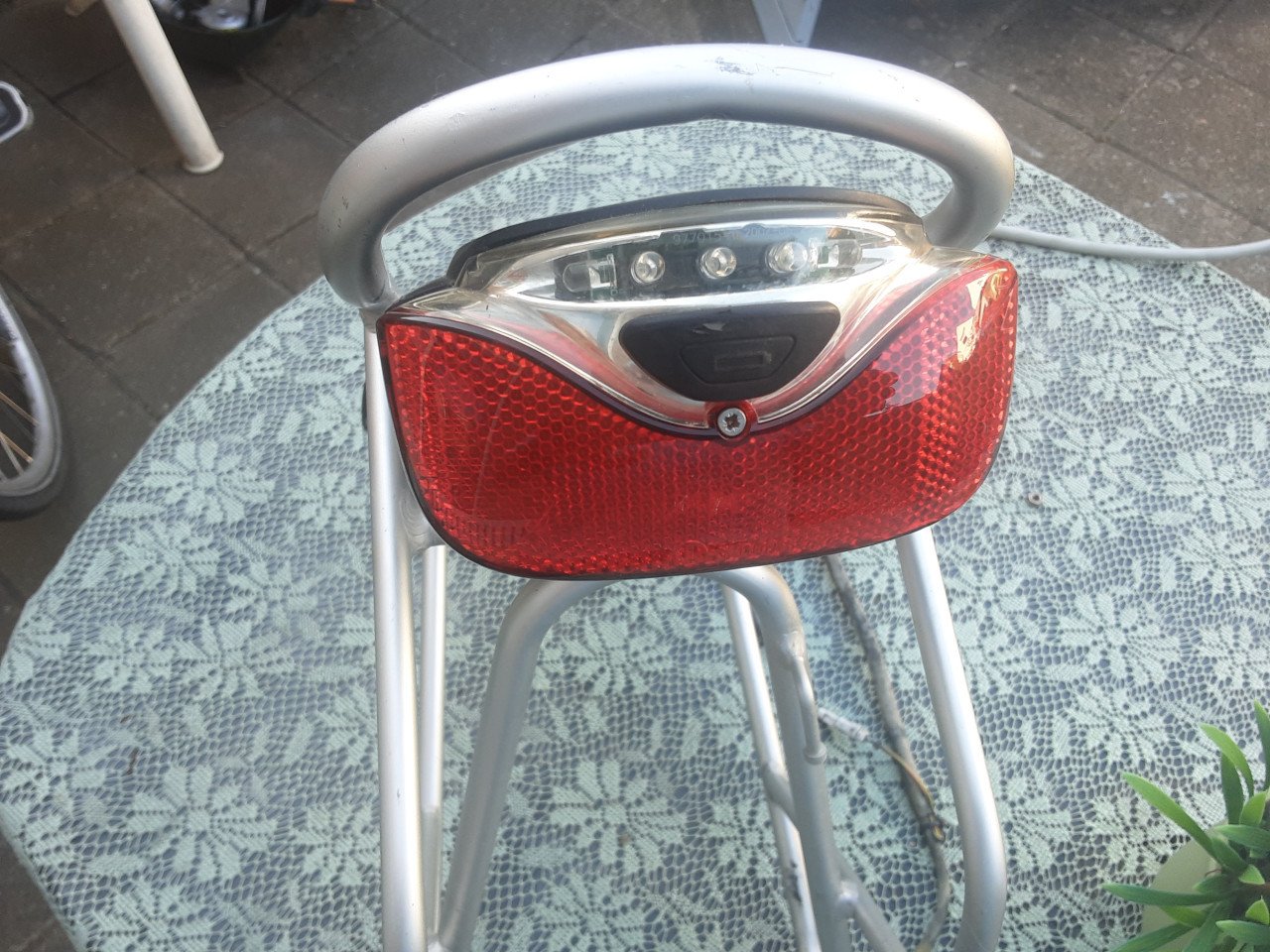 Gazelle bagagedrager met accu