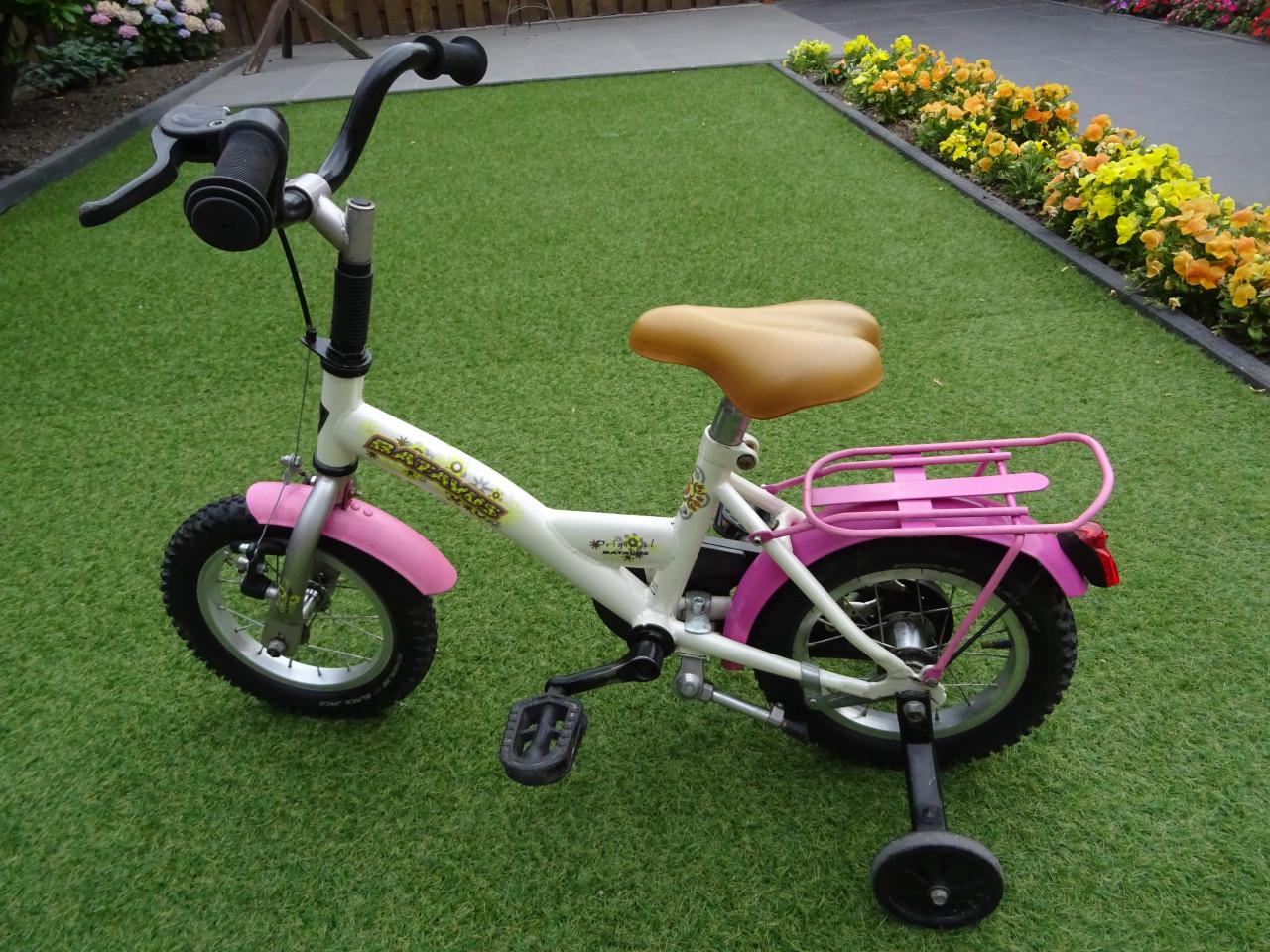 Kinderfiets Batavus 12 1/2 inch met zijwieltjes