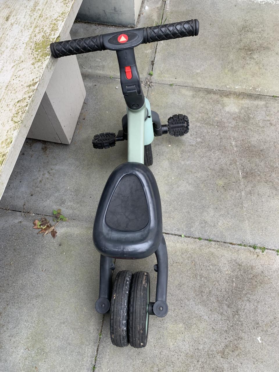 Topmark kinder loopfiets /driewieler 2-in-1