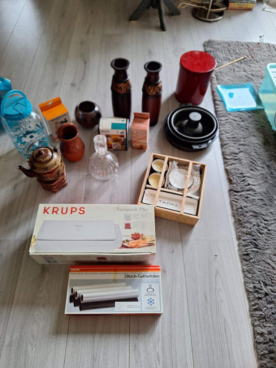 25 bananendozen rommelmarkt spullen