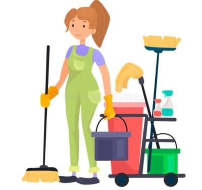 ZELFSTANDIGE WERKENDE DAME VOOR SCHOONMAAK VAKANTIE- APPARTEMENTEN