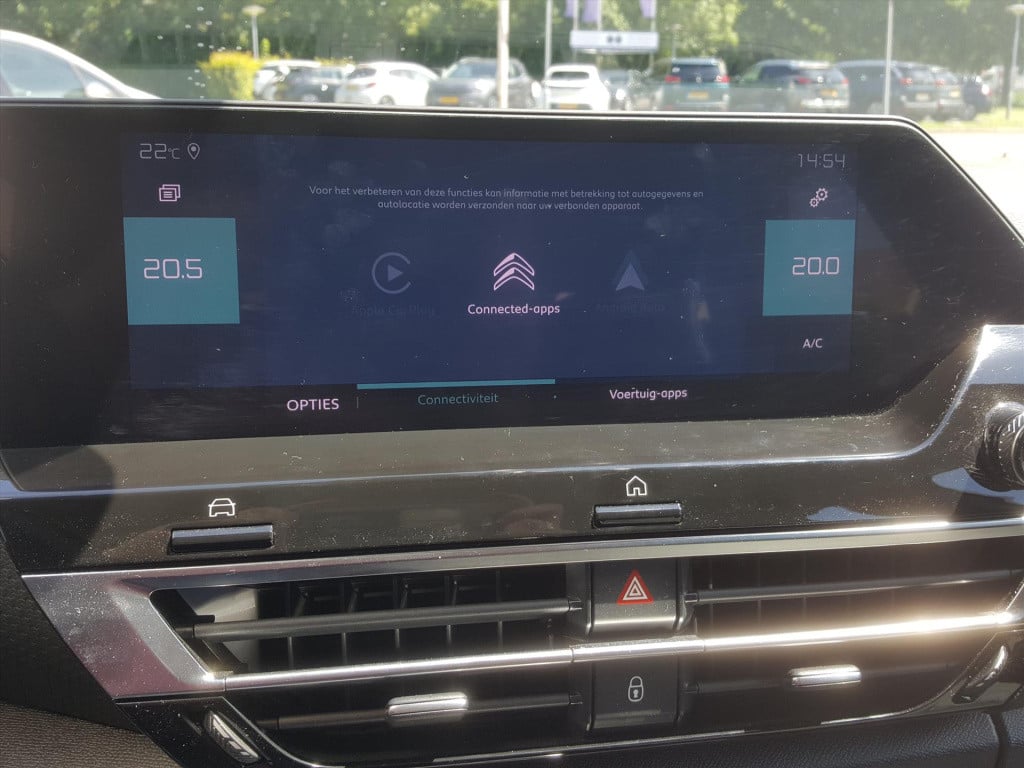 Citroen Ë-c4 feel pack 50kwh 136pk 3-fase navigatie | trekhaak | apple carp