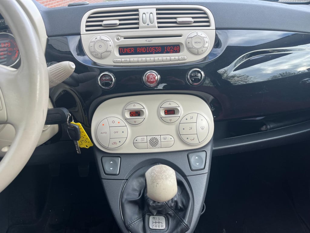 Fiat 500 1.4-16v lounge | leder | orig. nl | nwe apk |