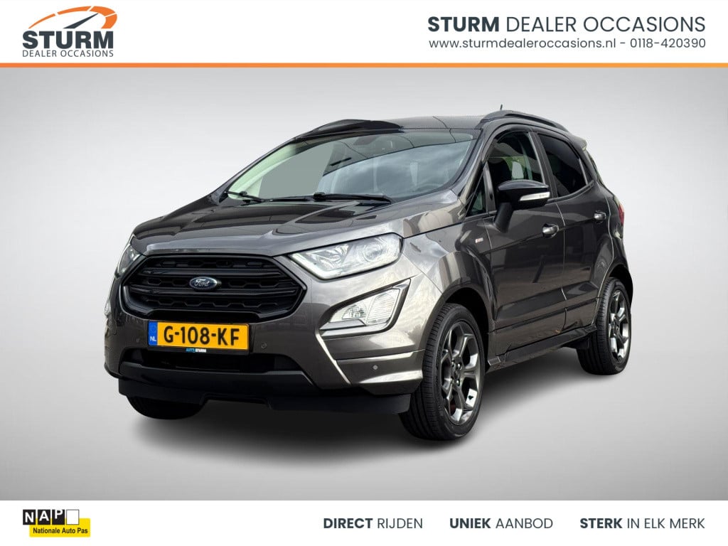 Ford Ecosport 1.0 ecoboost st-line nl-auto, winter pack! | navigatie full-m